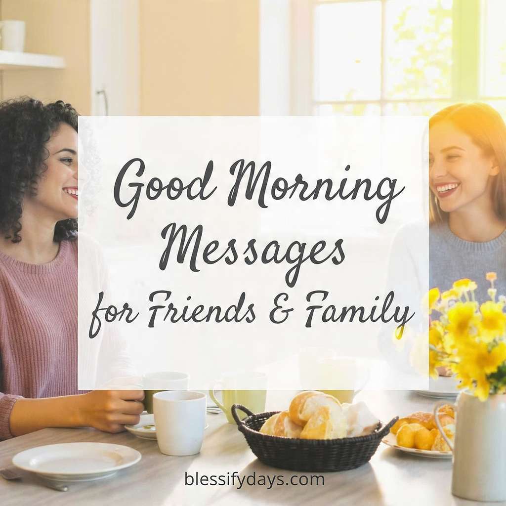 Warm and friendly image with smiling people and coffee mugs.