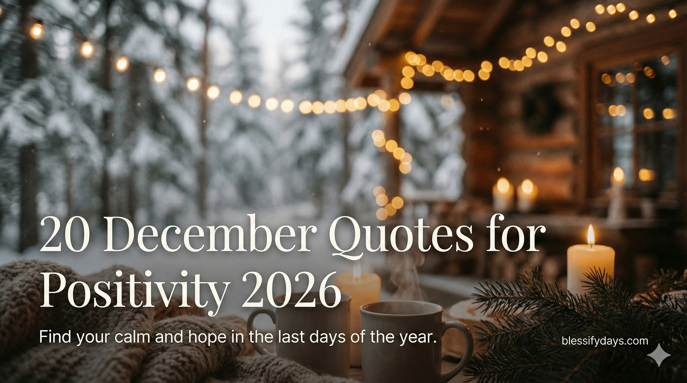 20 December Quotes for Positivity 2026 – Ultimate Uplifting Inspiration & Inner Strength