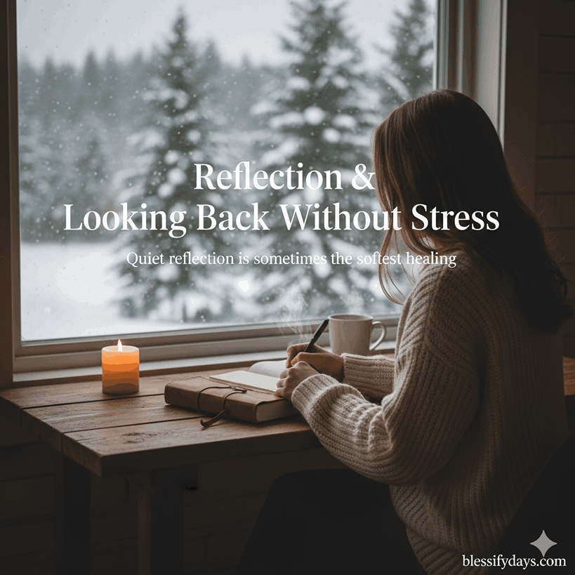 December reflection peaceful image