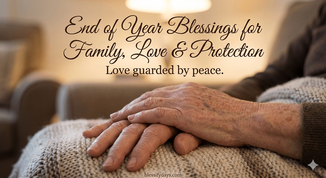 End of Year Blessings for Family, Love & Protection